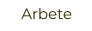 Arbete